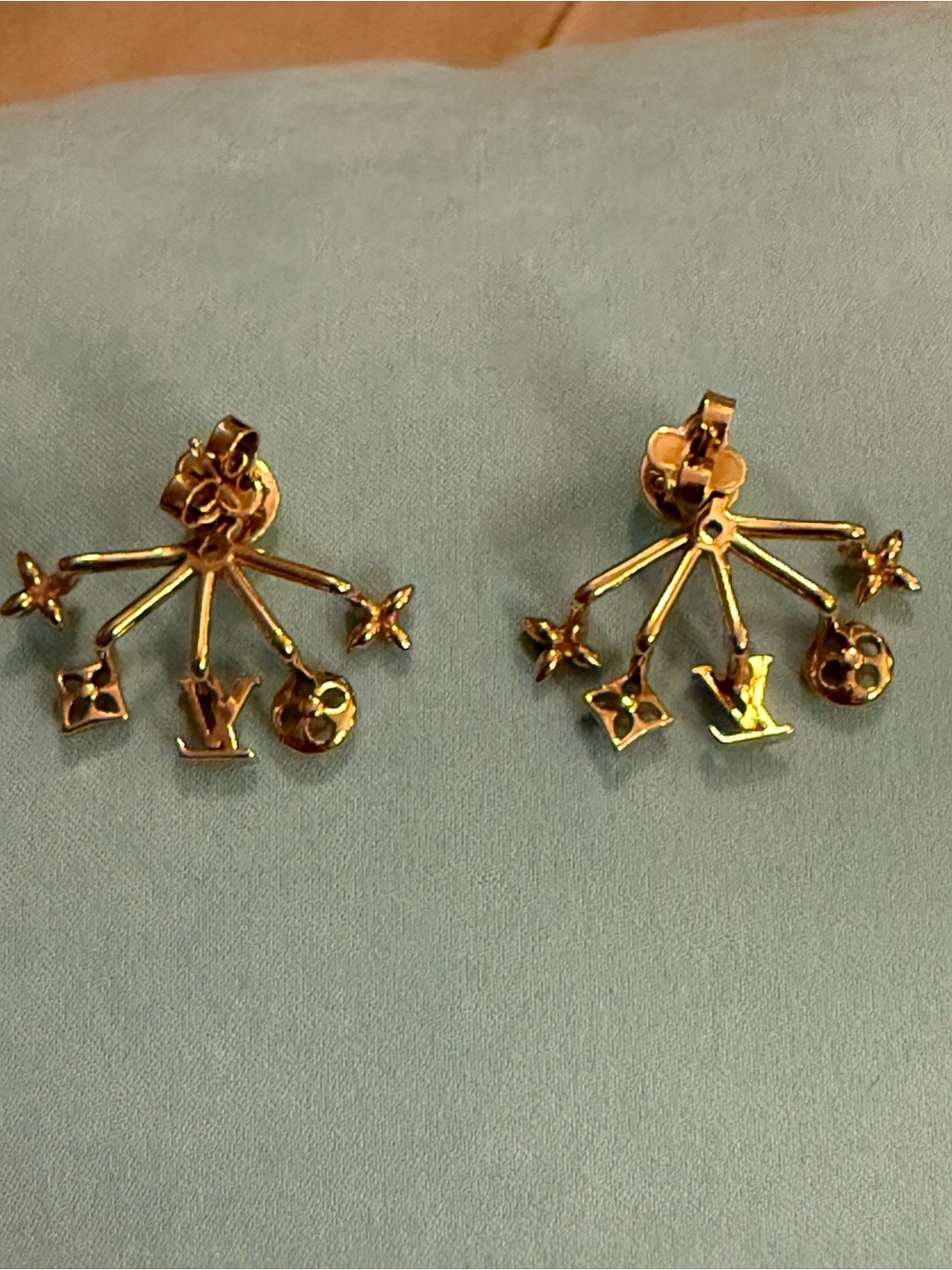 Louis Vuitton Posts & Earring Jackets-Authentic - Picture 5 of 6